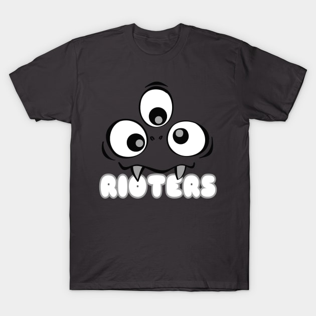 Rioters Monster T-Shirt by yudijunaedi